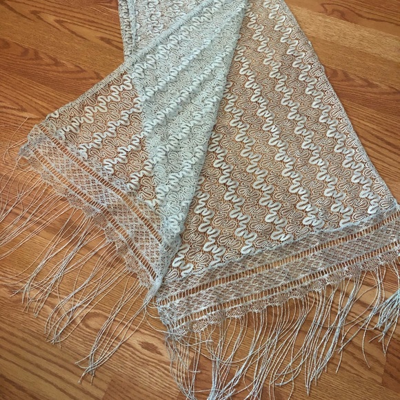 Pale Blue Scarf - Picture 2 of 3